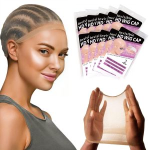 Elastic Wig Cap (Nylon Stretch, Multi-Pack)