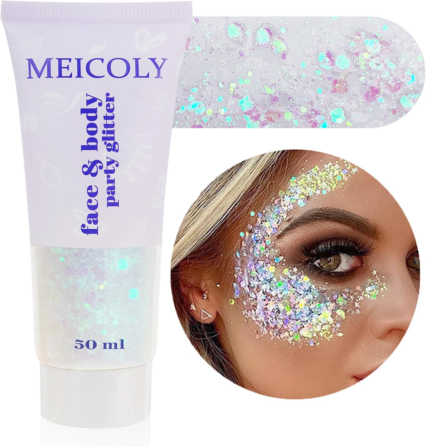 MEICOLY Glitter Gel (Body & Face)