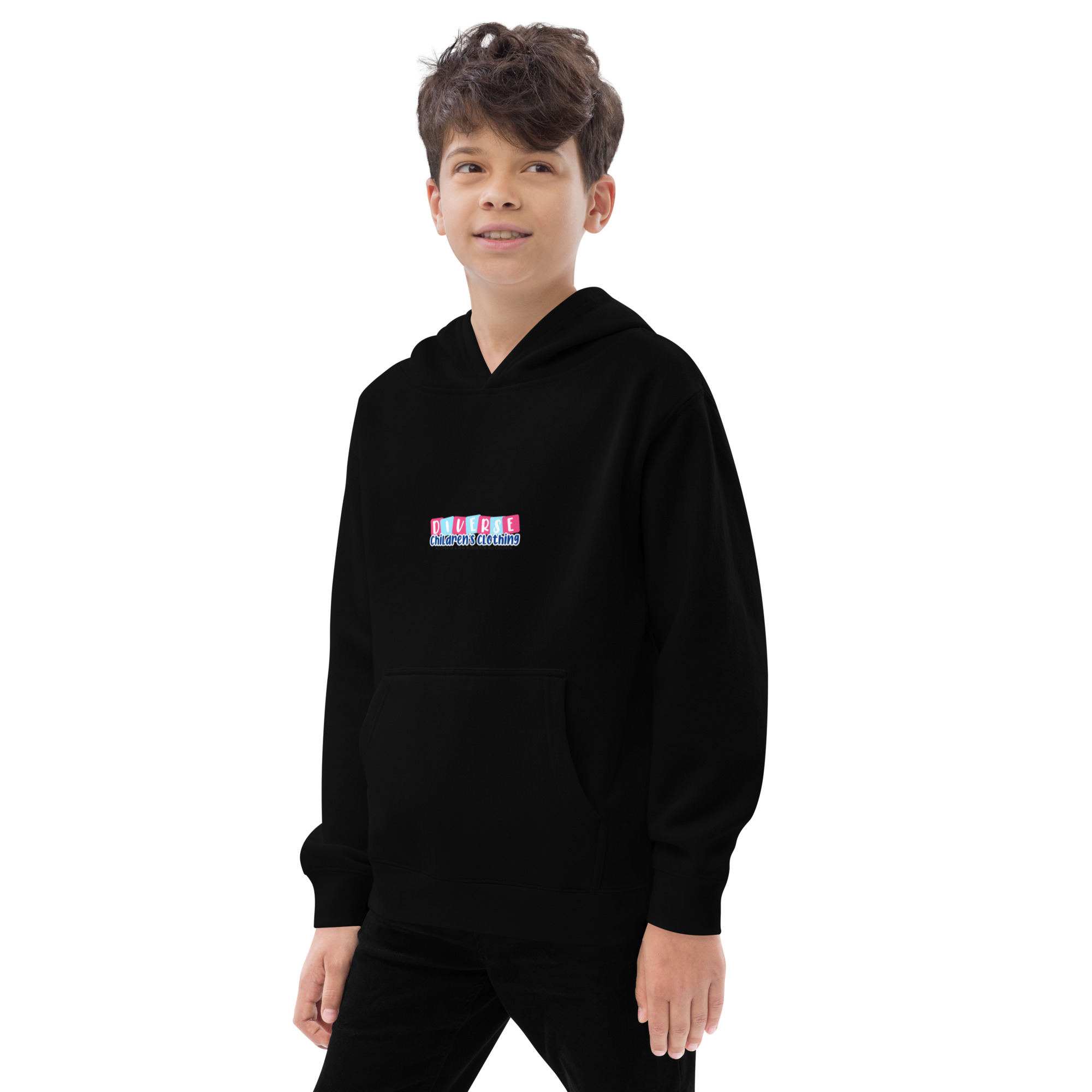Kids fleece hoodie - Image 3