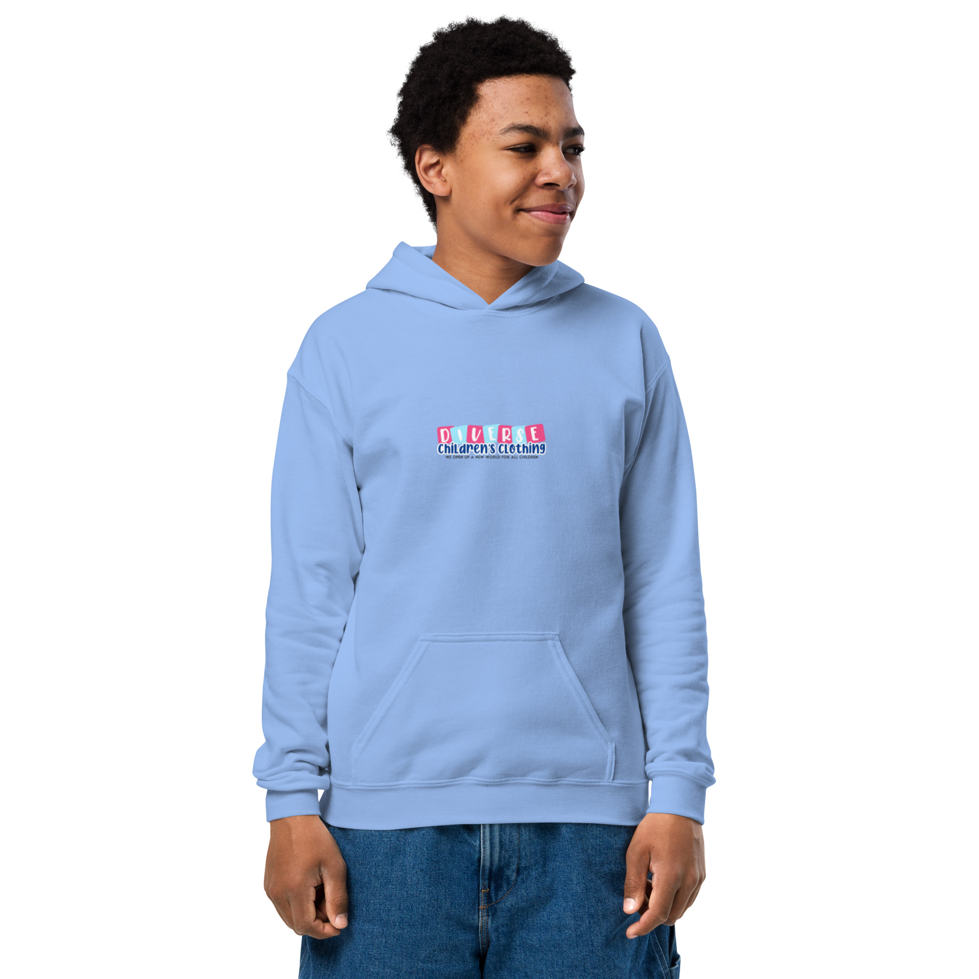 Youth heavy blend hoodie - Image 5