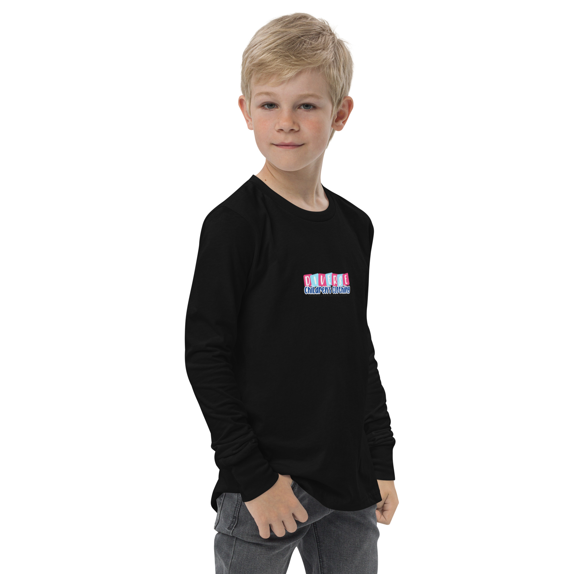 Youth long sleeve tee - Image 4